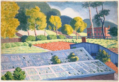 Fort Washington Avenue nel 1911 da Oscar Florianus Bluemner